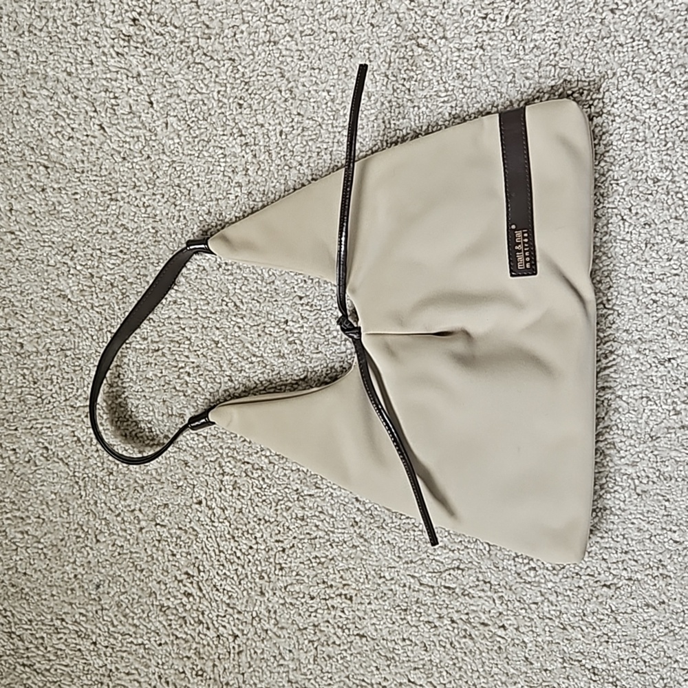 EUC Matt and Nat Montreal Fabric and Vegan Leather Purse